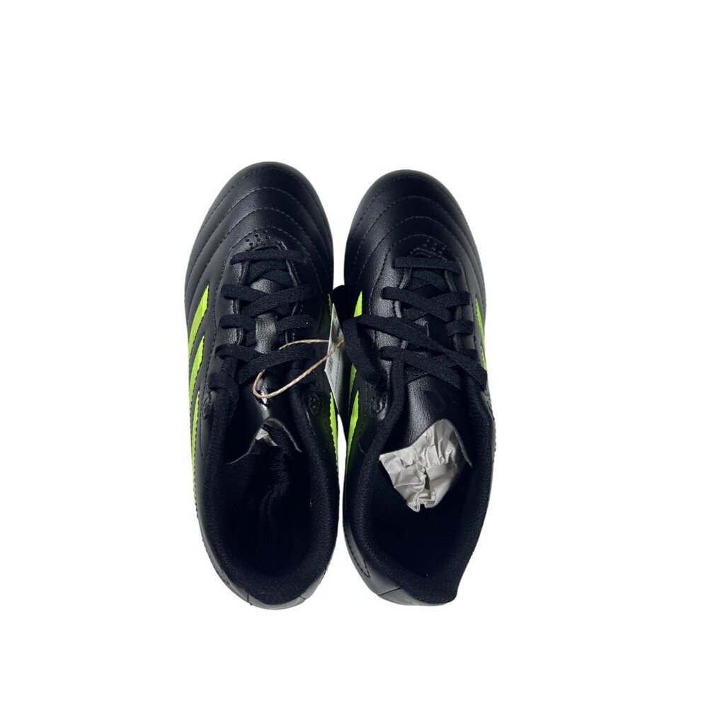 Adidas Golettoviii FG J Soccer Cleats‎ Youth Size 3.5 Black/Green NEW - Picture 4 of 9